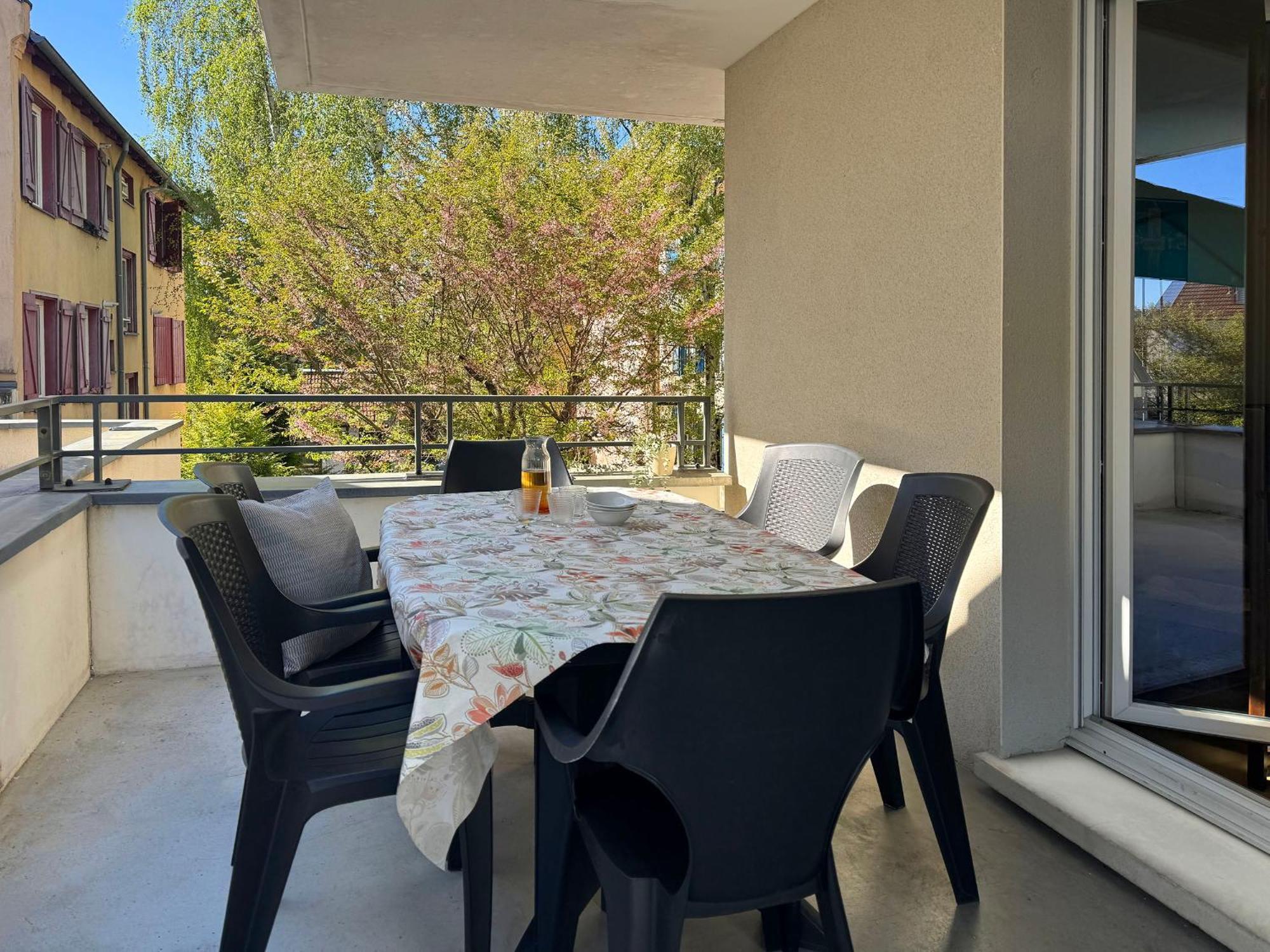 Joli 3P Avec Terrasse Et Garage Proche Centre Lejlighed Strasbourg Eksteriør billede
